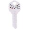 Hillman HILLMAN DIVA Confetti House/Office Universal Key Blank KW1 Single 87035 - alternate 1
